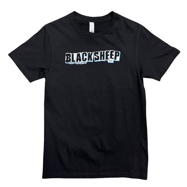 Baker Skateboards x Black Sheep T-Shirt Black-Black Sheep Skate Shop