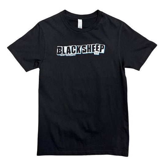 Baker Skateboards x Black Sheep T-Shirt Black-Black Sheep Skate Shop