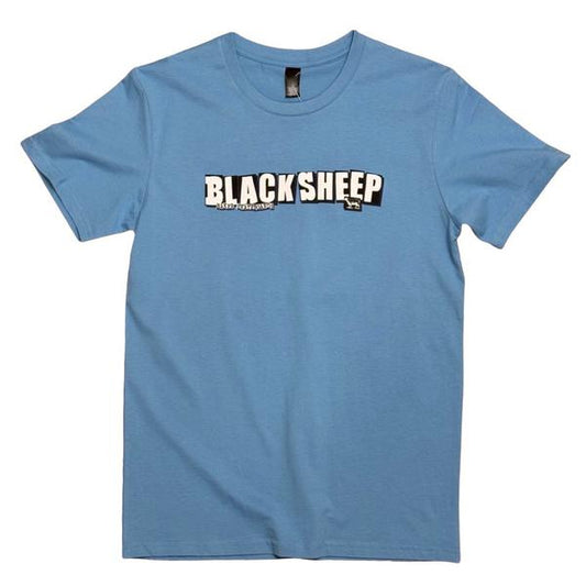 Baker Skateboards x Black Sheep T-Shirt Carolina Blue-Black Sheep Skate Shop