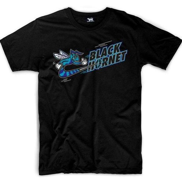 Black Hornet Stinger Tee Black-Black Sheep Skate Shop