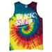 Black Sheep 80s Tie Dye Tank Top Multi-Black Sheep Skate Shop