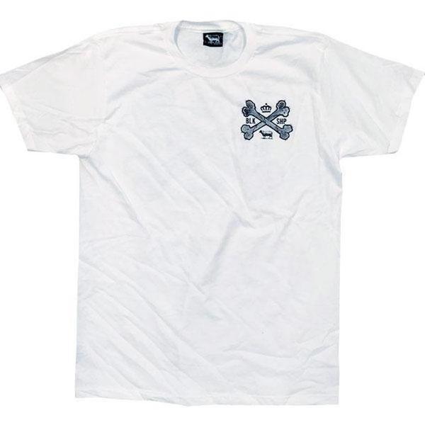 Black Sheep Bones Tee White-Black Sheep Skate Shop