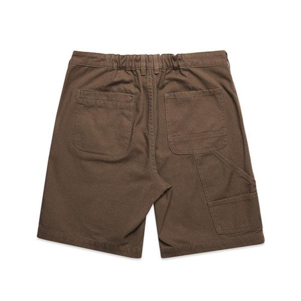 Black Sheep Canvas Carpenter Shorts - Walnut Brown-Black Sheep Skate Shop