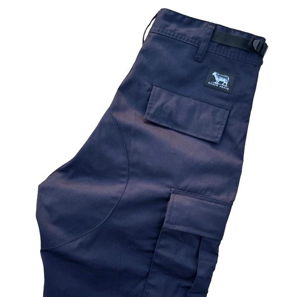 Black Sheep Cargo Skate Pants - Midnight Navy Blue-Black Sheep Skate Shop