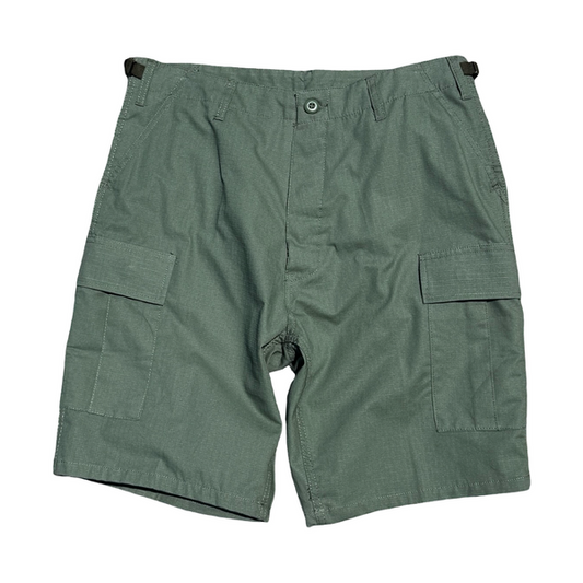 Black Sheep Cargo Skate Shorts - Olive Drab-Black Sheep Skate Shop