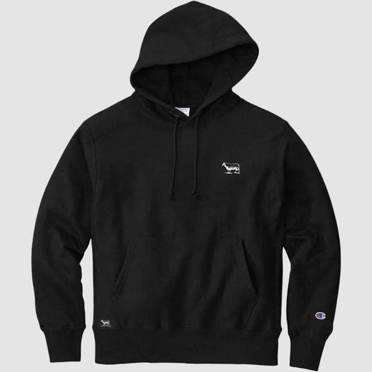 Black Sheep Champion Pullover Hoody Black-Black Sheep Skate Shop