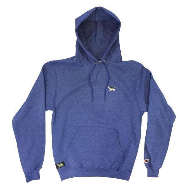 Black Sheep Champion Pullover Hoody Blue Heather-Black Sheep Skate Shop