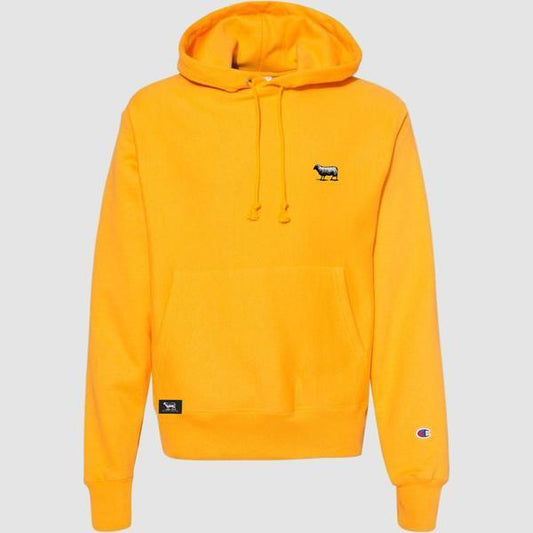 Black Sheep Champion Pullover Hoody Gold-Black Sheep Skate Shop