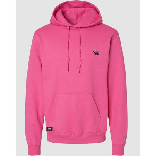 Black Sheep Champion Pullover Hoody Hot Pink-Black Sheep Skate Shop