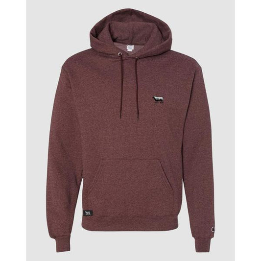 Black Sheep Champion Pullover Hoody Maroon Heather-Black Sheep Skate Shop