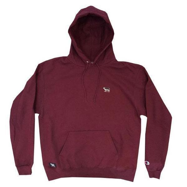 Black Sheep Champion Pullover Hoody Maroon-Black Sheep Skate Shop