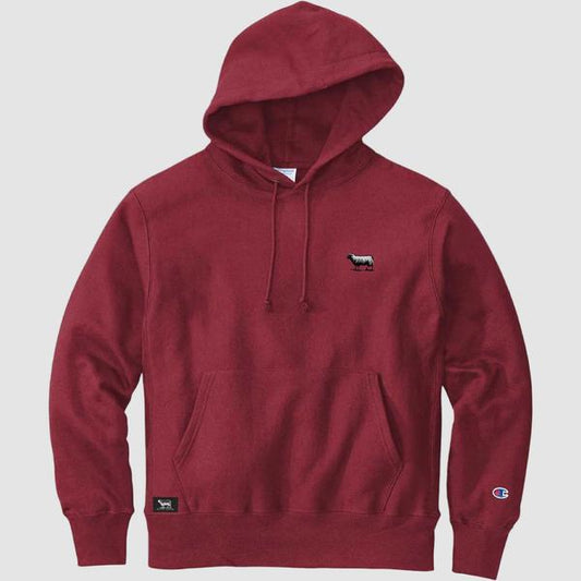 Black Sheep Champion Pullover Hoody Maroon-Black Sheep Skate Shop