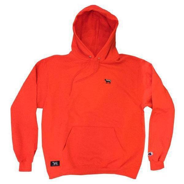 Black Sheep Champion Pullover Hoody Orange-Black Sheep Skate Shop