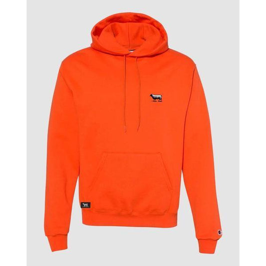 Black Sheep Champion Pullover Hoody Orange-Black Sheep Skate Shop