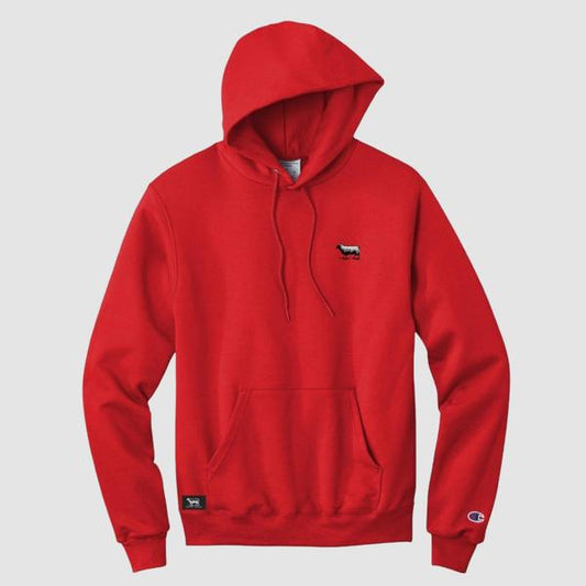 Black Sheep Champion Pullover Hoody Scarlet Red-Black Sheep Skate Shop