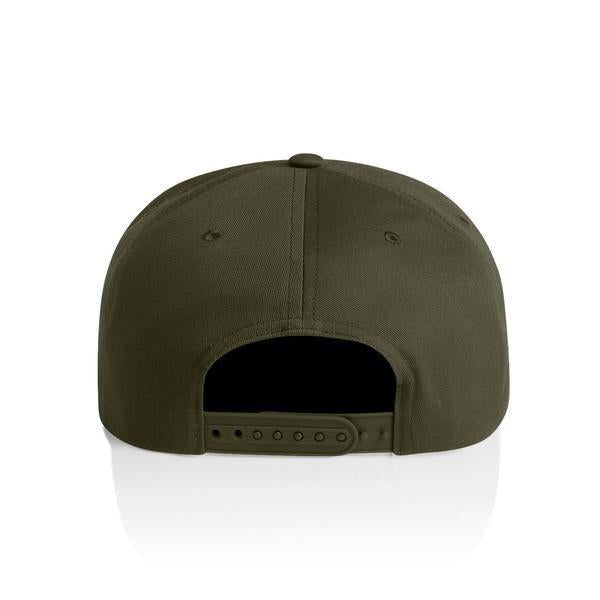 Black Sheep Cotton "Surf Cap" Snapback Hat Army-Black Sheep Skate Shop