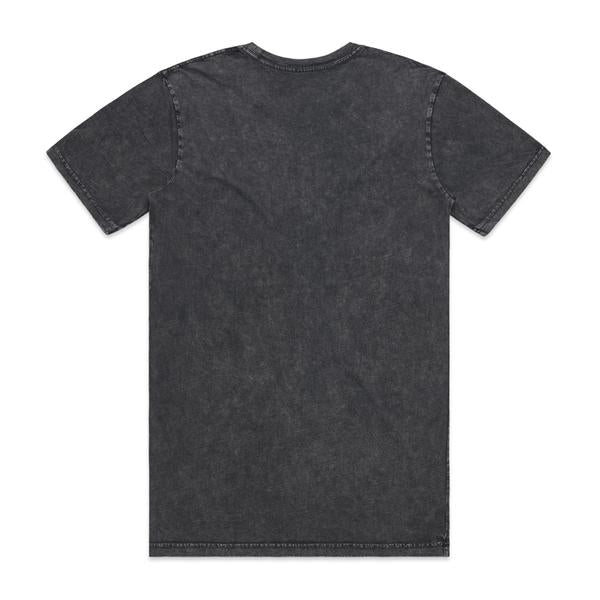 Black Sheep Embroidered Icon Tee Faded Black Stone Wash-Black Sheep Skate Shop