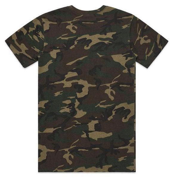 Black Sheep Embroidered Icon Tee Woodland Camo-Black Sheep Skate Shop