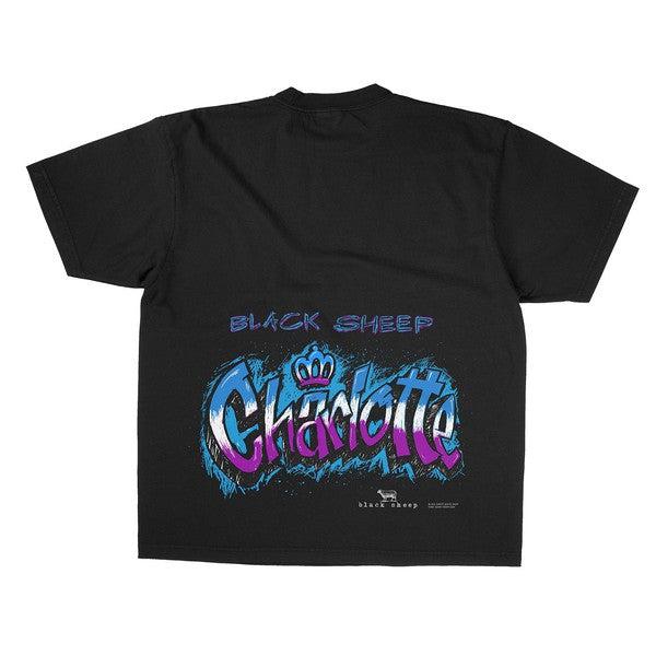 Black Sheep Golden Era 7.5oz Max Heavy Weight Garment Dyed Tee Black-Black Sheep Skate Shop