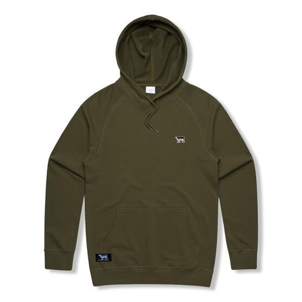 Black Sheep Heavyweight Icon Hoody Army Green-Black Sheep Skate Shop