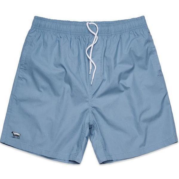 Black Sheep Icon Beach Shorts Carolina Blue-Black Sheep Skate Shop