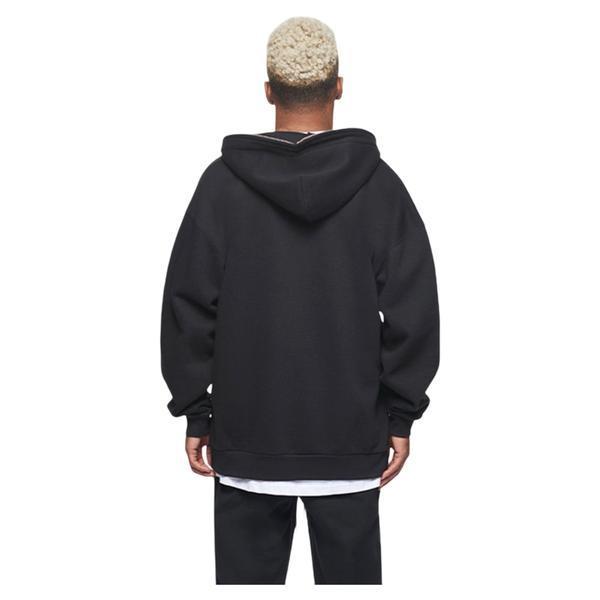 Black Sheep Icon Heavy Weight Full Zip Hoody Black-Black Sheep Skate Shop