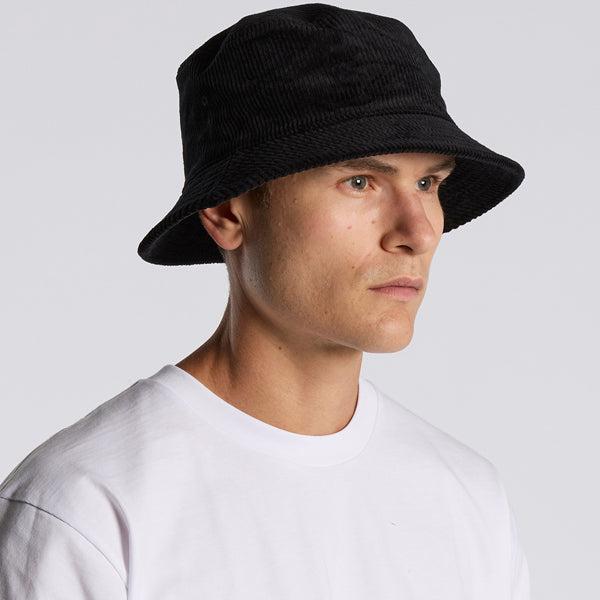 Black Sheep Icon Label Premium Corduroy Bucket Black-Black Sheep Skate Shop