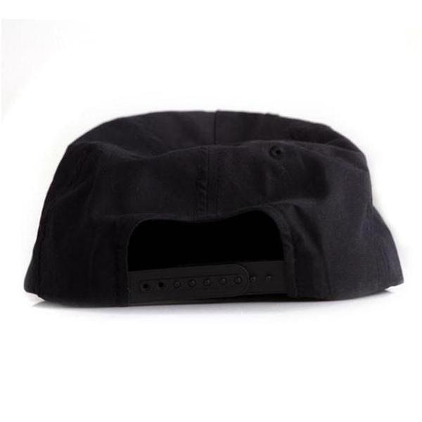 Black Sheep Icon Rope Snapback Hat Black - Black-Black Sheep Skate Shop