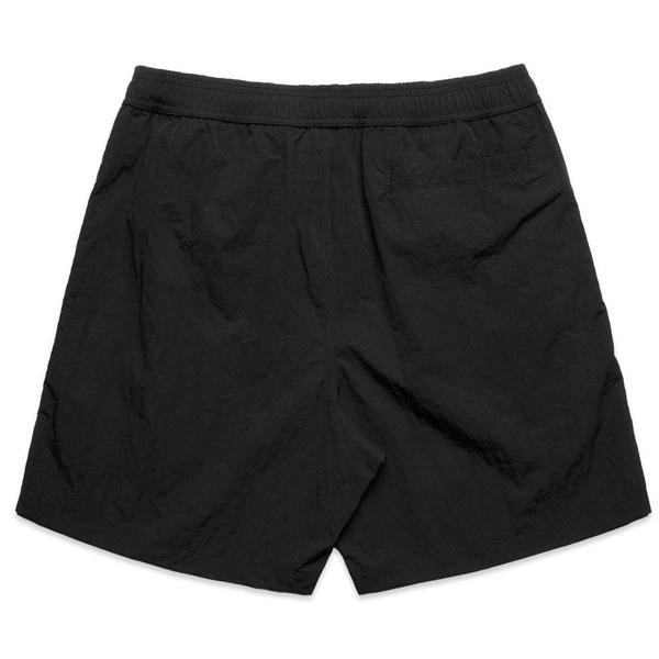 Black Sheep Icon Swim Shorts 17" Black-Black Sheep Skate Shop