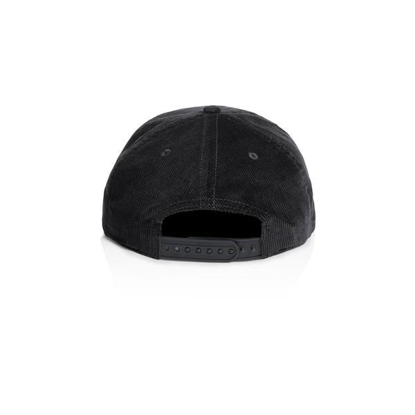 Black Sheep Icon Unstructured Corduroy Rope Hat Black-Black Sheep Skate Shop