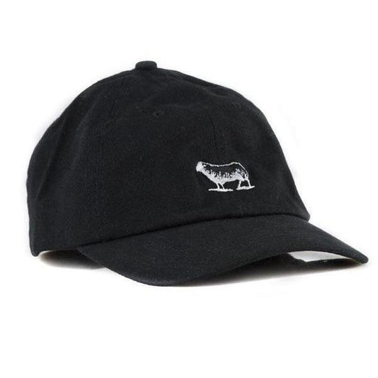 Black Sheep Icon Unstructured Dad Hat Black-Black Sheep Skate Shop