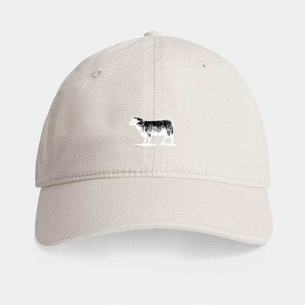 Black Sheep Icon Unstructured Dad Hat Ecru-Black Sheep Skate Shop