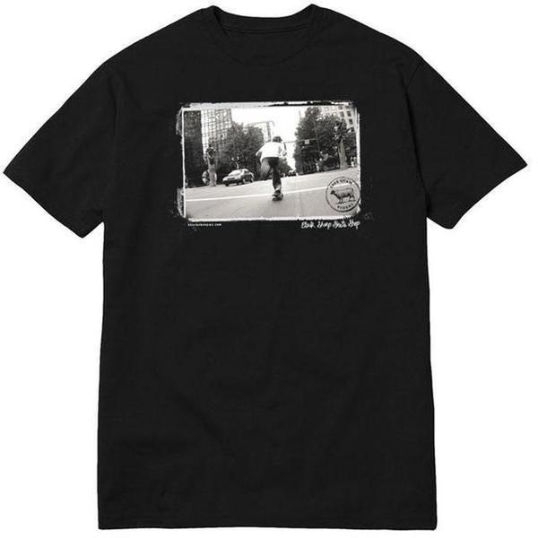 Black Sheep I'm Your Pusher Tee Black - White-Black Sheep Skate Shop