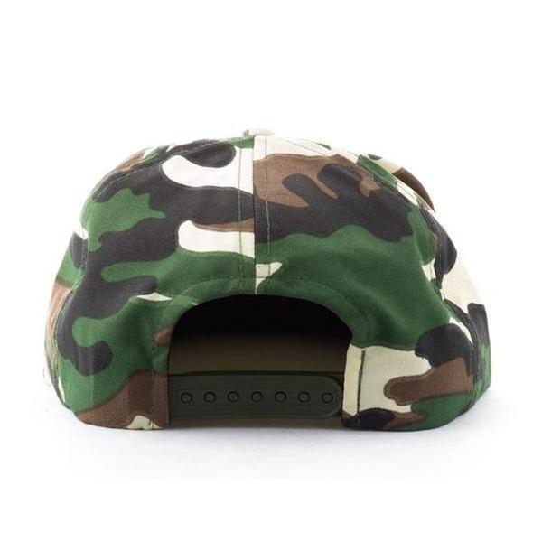 Black Sheep Label Series 6-Panel Camp Hat Woodland Camo-Black Sheep Skate Shop