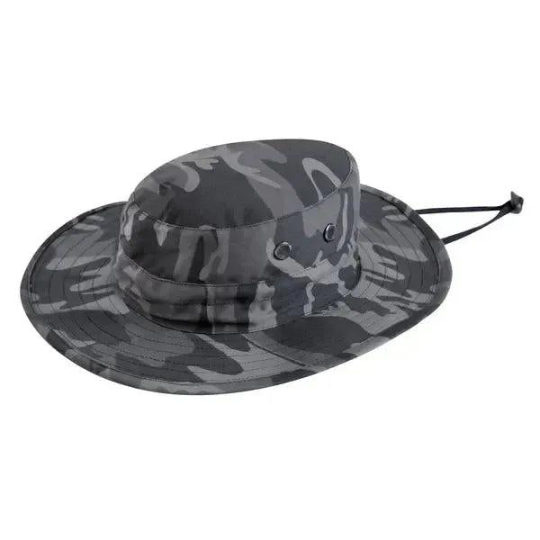 Black Sheep Label Series Adjustable Jungle Hat Black Camo-Black Sheep Skate Shop