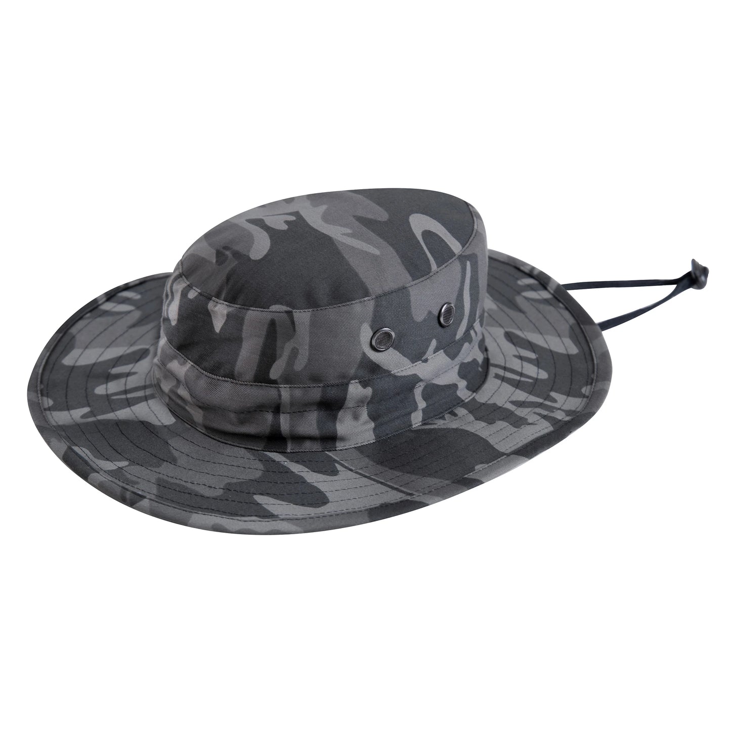 Black Sheep Label Series Adjustable Jungle Hat Black Camo-Black Sheep Skate Shop