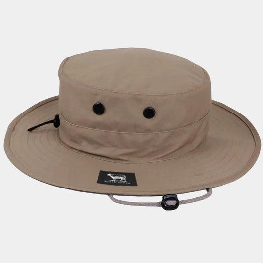 Black Sheep Label Series Adjustable Jungle Hat Khaki-Black Sheep Skate Shop