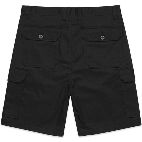 Black Sheep Label Series Classic Cargo Shorts Black-Black Sheep Skate Shop