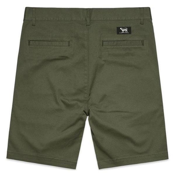 Black Sheep Label Series Classic Chino Shorts Army-Black Sheep Skate Shop