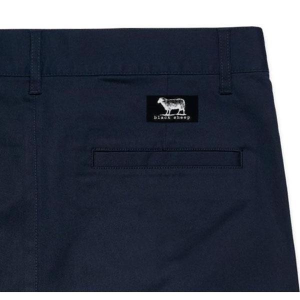 Black Sheep Label Series Classic Chino Shorts Navy-Black Sheep Skate Shop