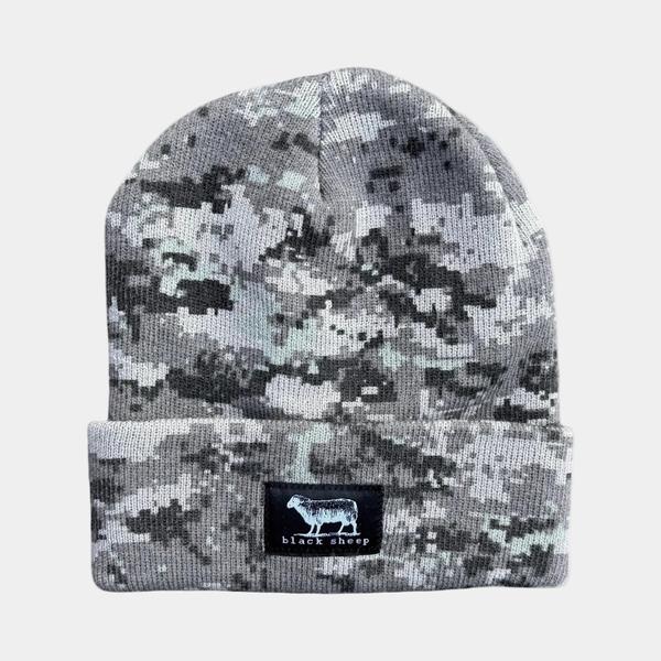 Black Sheep Label Series Cuff Beanie City Digi-Camo-Black Sheep Skate Shop
