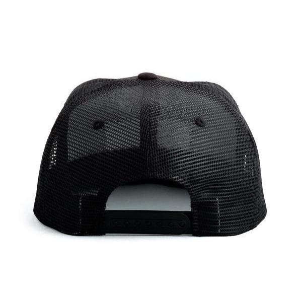 Black Sheep Label Series Mesh Trucker Hat Black-Black Sheep Skate Shop