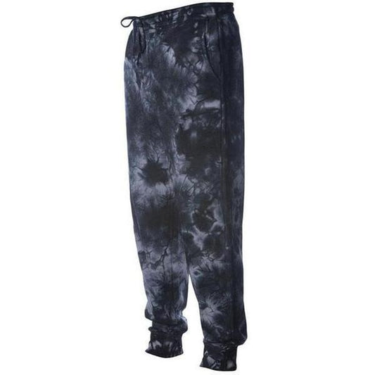 Black Sheep Label Series Midweight Fleece Pant Tie Dye Black-Black Sheep Skate Shop