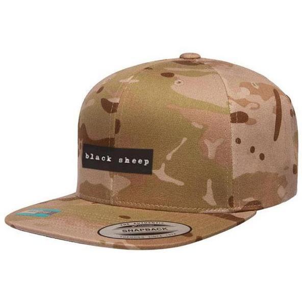 Black Sheep Label Series Snapback Hat - MultiCam-Black Sheep Skate Shop