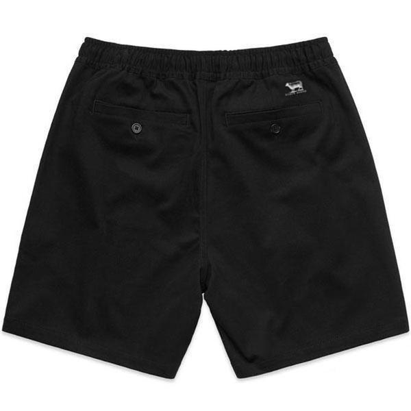 Black Sheep Label Series Walk Shorts Black-Black Sheep Skate Shop