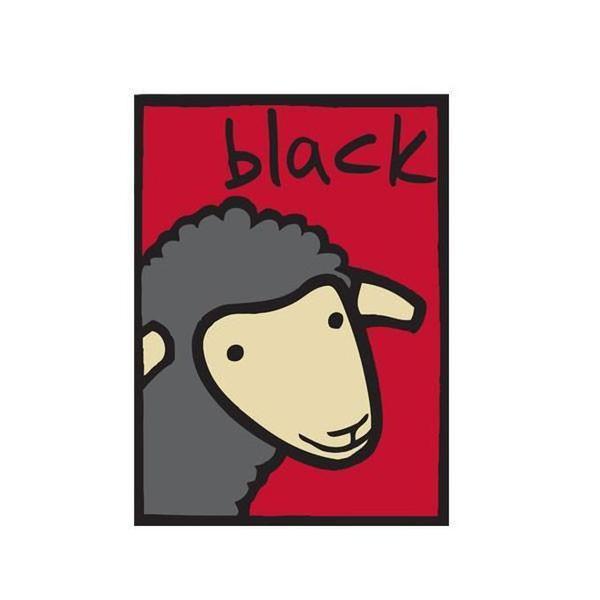 Black Sheep Life of Leisure Tee White - Red-Black Sheep Skate Shop