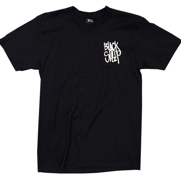 Black Sheep Matheson Tee Black-Black Sheep Skate Shop