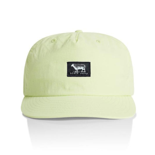 Black Sheep Nylon "Surf Cap" Snapback Hat Liime-Black Sheep Skate Shop