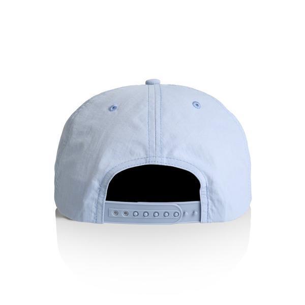 Black Sheep Nylon "Surf Cap" Snapback Hat Powder Blue-Black Sheep Skate Shop