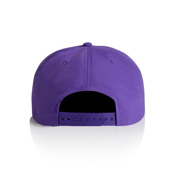 Black Sheep Nylon "Surf Cap" Snapback Hat Violet-Black Sheep Skate Shop